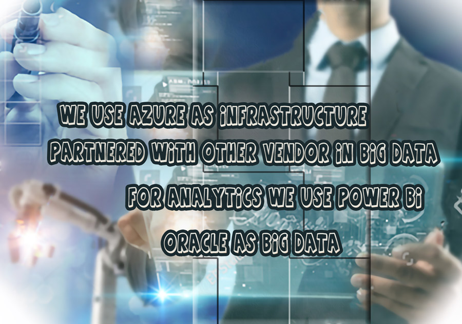 we are leader in big data and provinding big data services